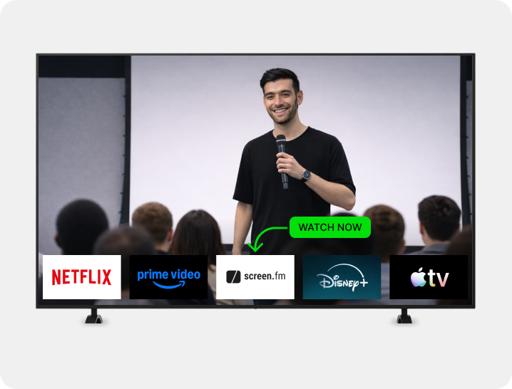 Featured TV screen 1